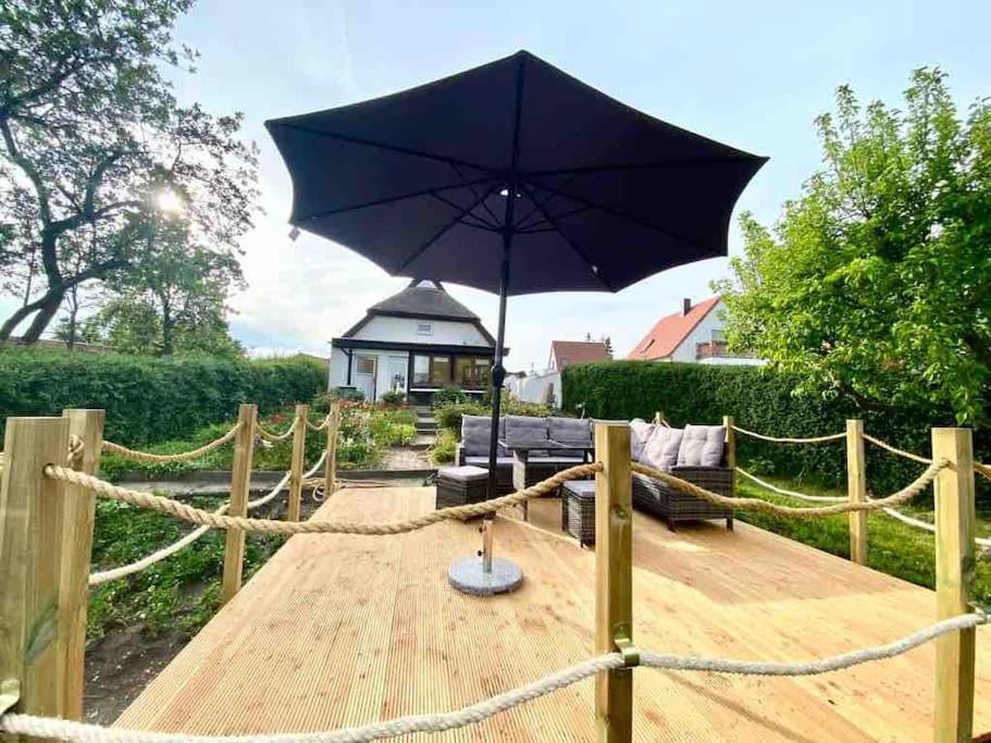 Ferienhaus Mit Wasserblick Auf Der Insel Usedom Krummin المظهر الخارجي الصورة
